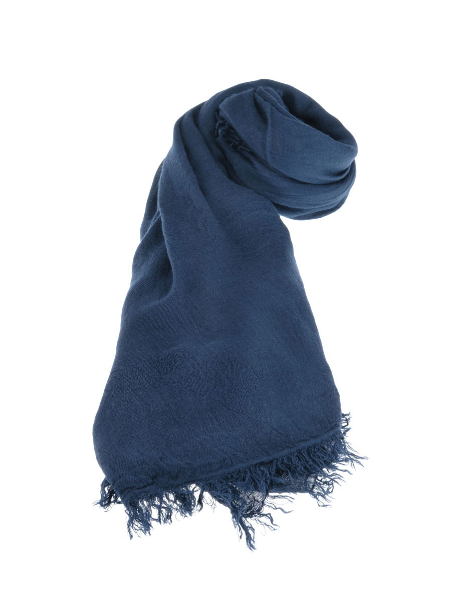 MEN'S MANETTI SCARF CASUAL  BLUE