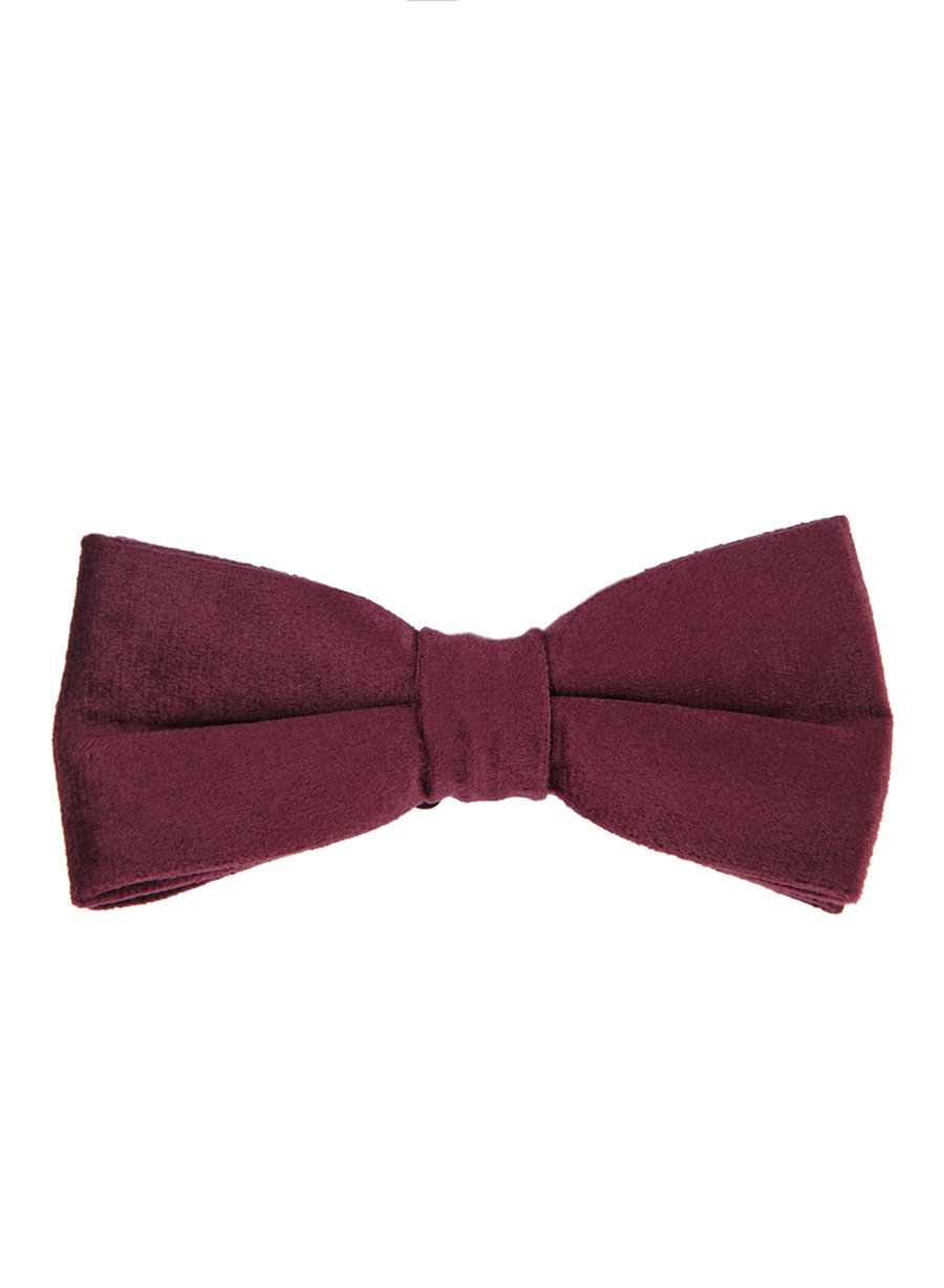 MEN'S MANETTI BOW TIE FORMAL  BORDEAUX