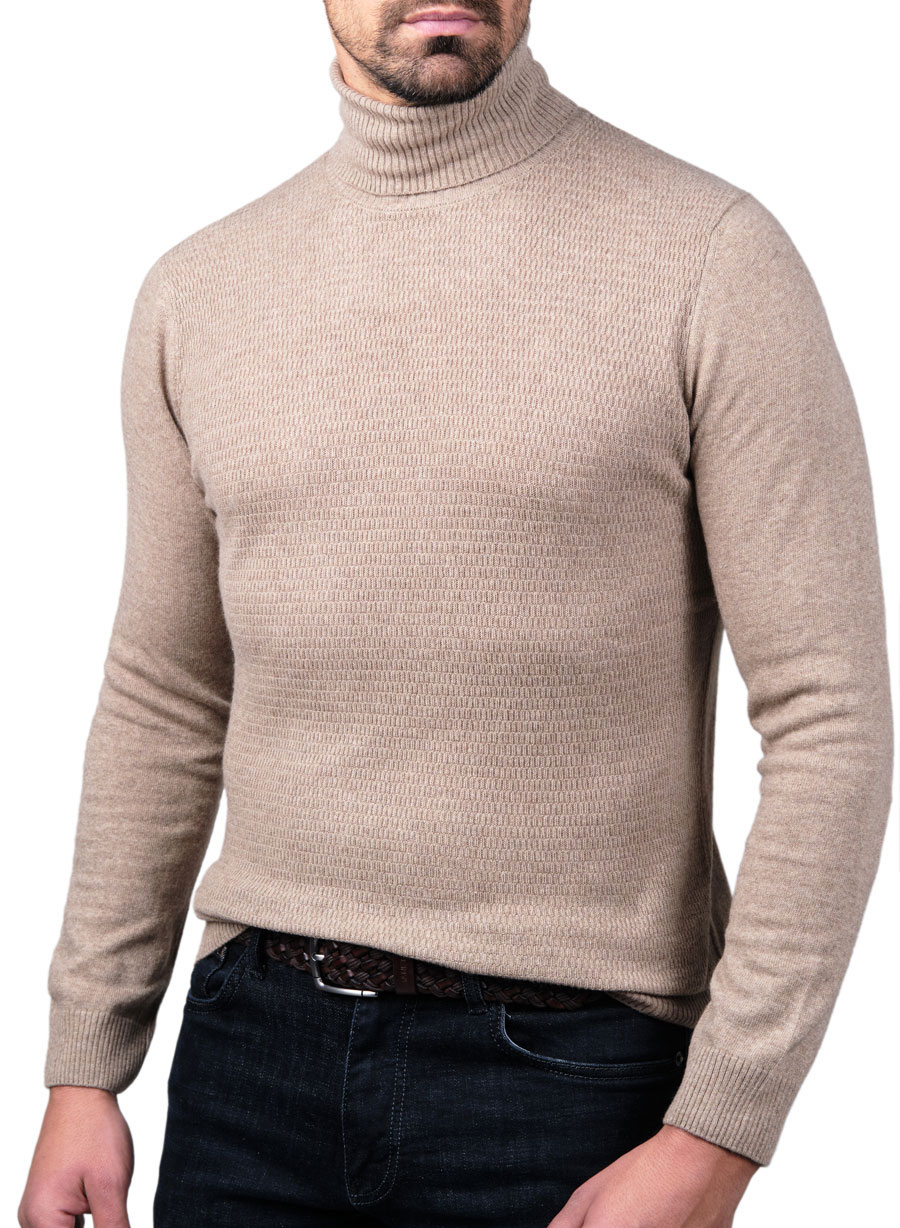 MEN'S MANETTI KNITWEAR CASUAL  LIGHT FANGO