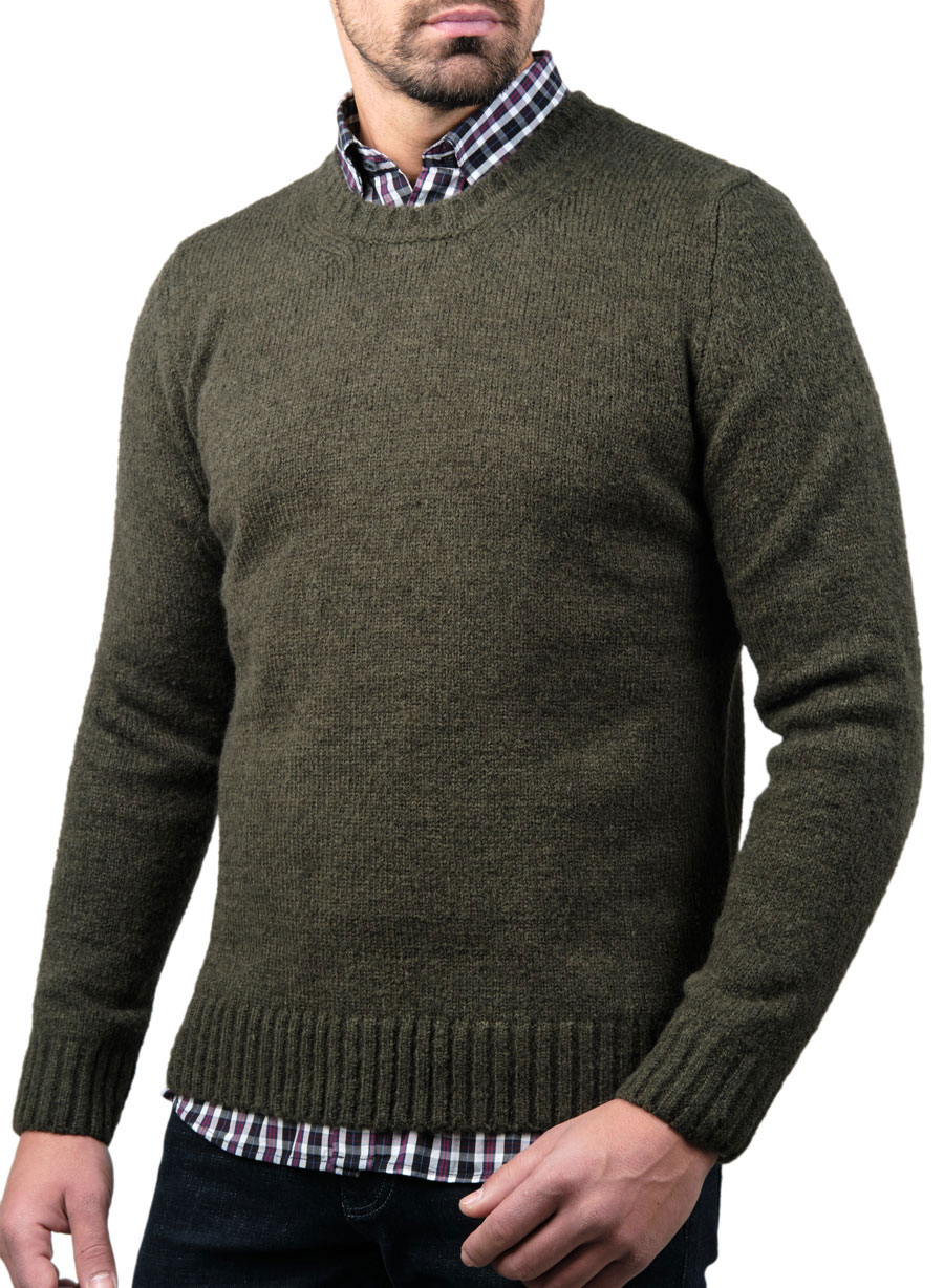 MEN'S ΠΟΥΛΟΒΕΡ MANETTI CASUAL  GREEN