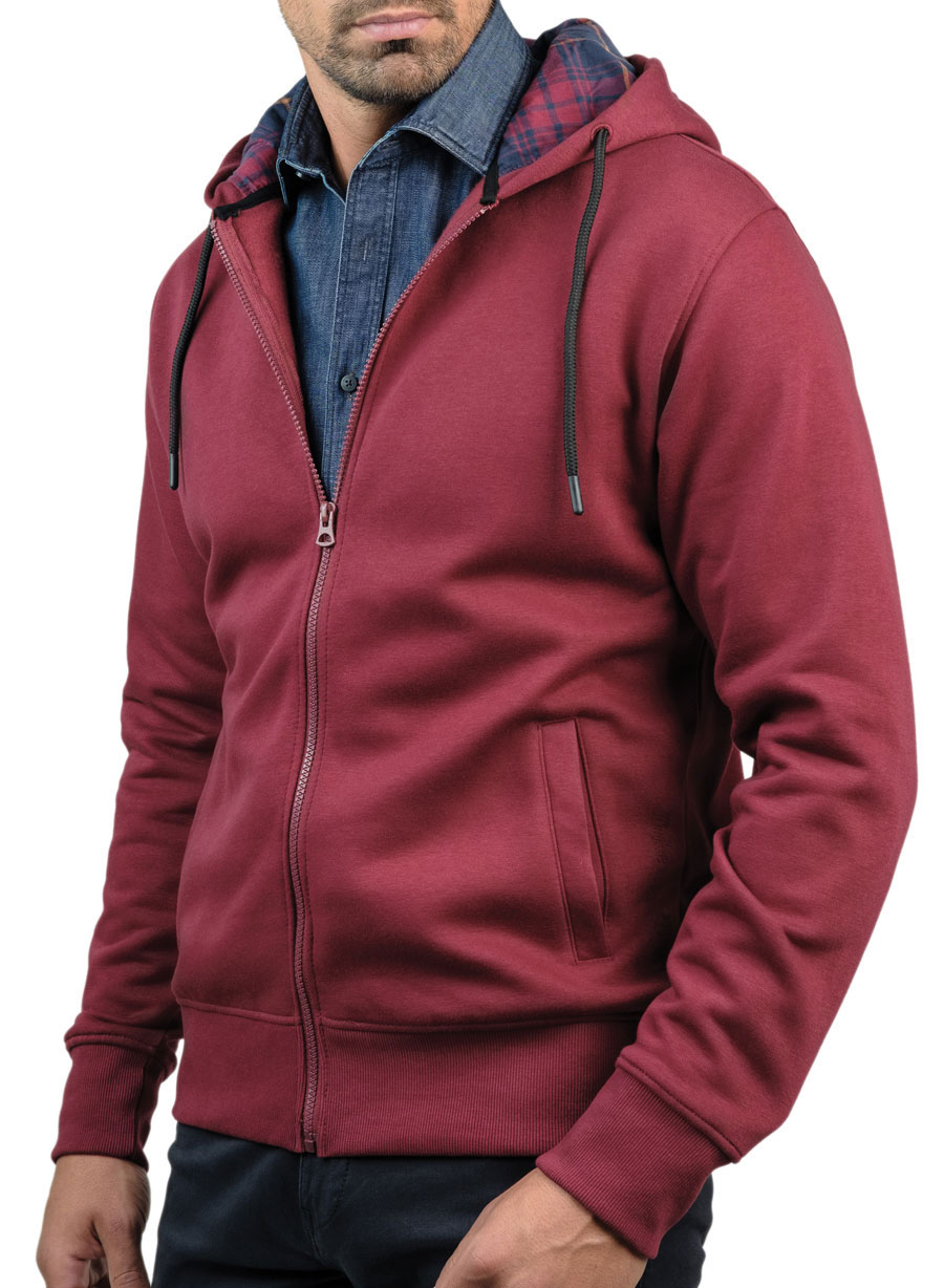 MEN'S ΦΟΥΤΕΡ ΜΕ ΦΕΡΜΟΥΑΡ MANETTI CASUAL  BORDEAUX