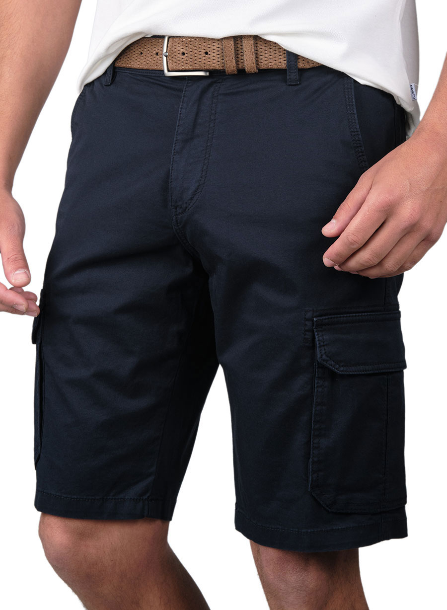 MEN'S CARGO MANETTI SHORTS CASUAL  NAVY BLUE