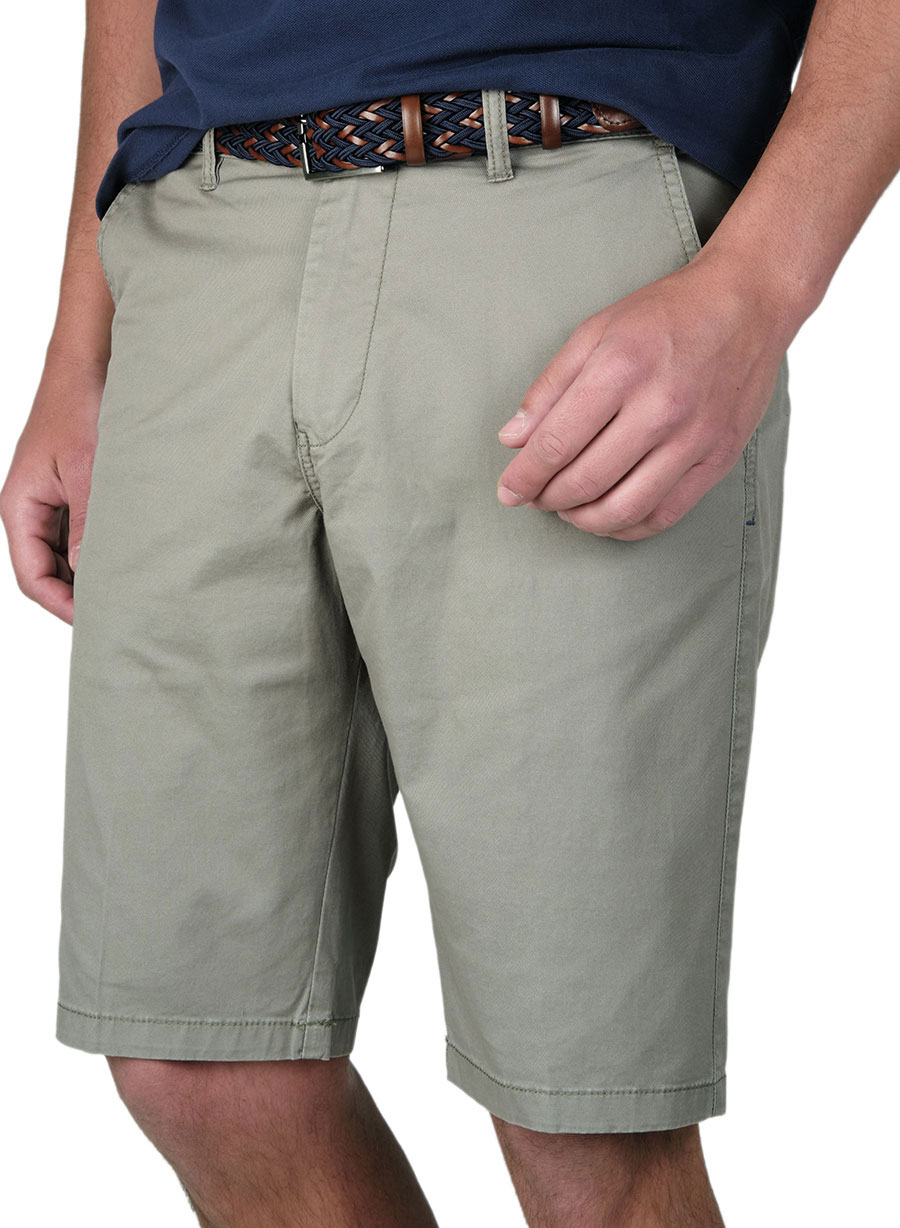 Ανδρική Βερμούδα chinos Manetti casual khaki