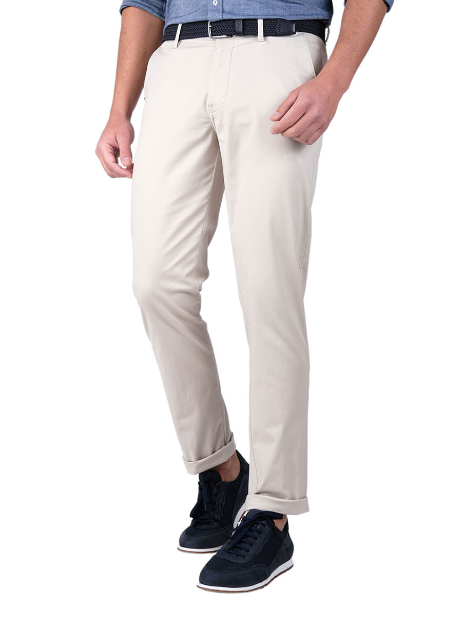 Ανδρικό Παντελόνι chinos Manetti casual ice