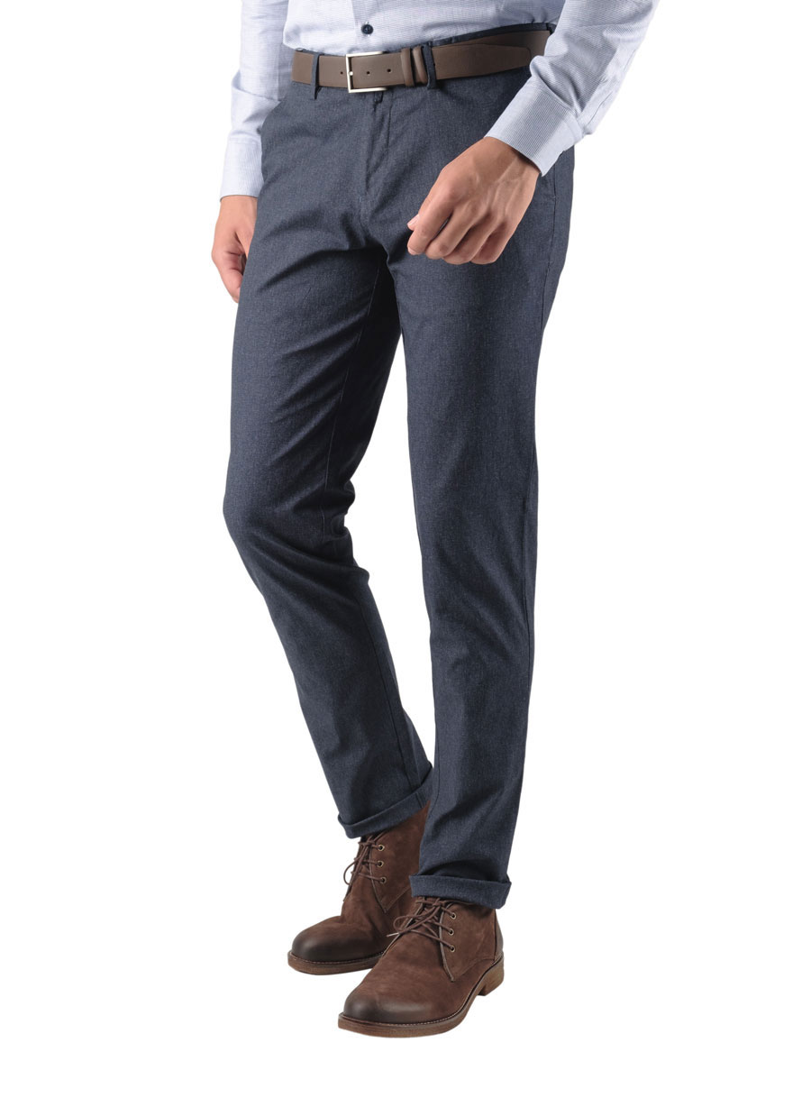 MEN'S MANETTI TROUSER CHINOS CASUAL  INDIGO