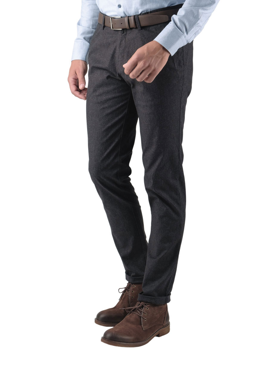 MEN'S MANETTI TROUSER CHINOS CASUAL  GREY