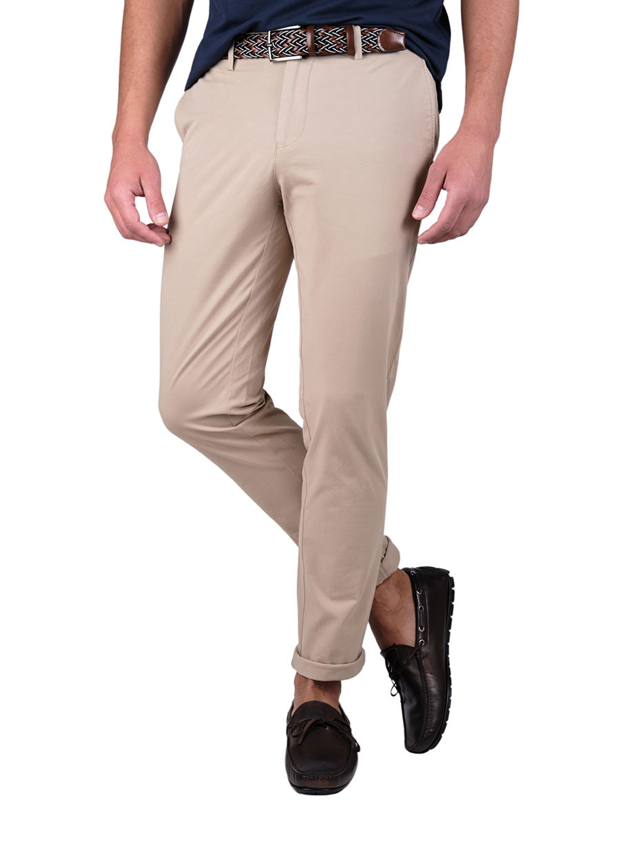 MEN'S MANETTI TROUSER CHINOS CASUAL  BEIGE