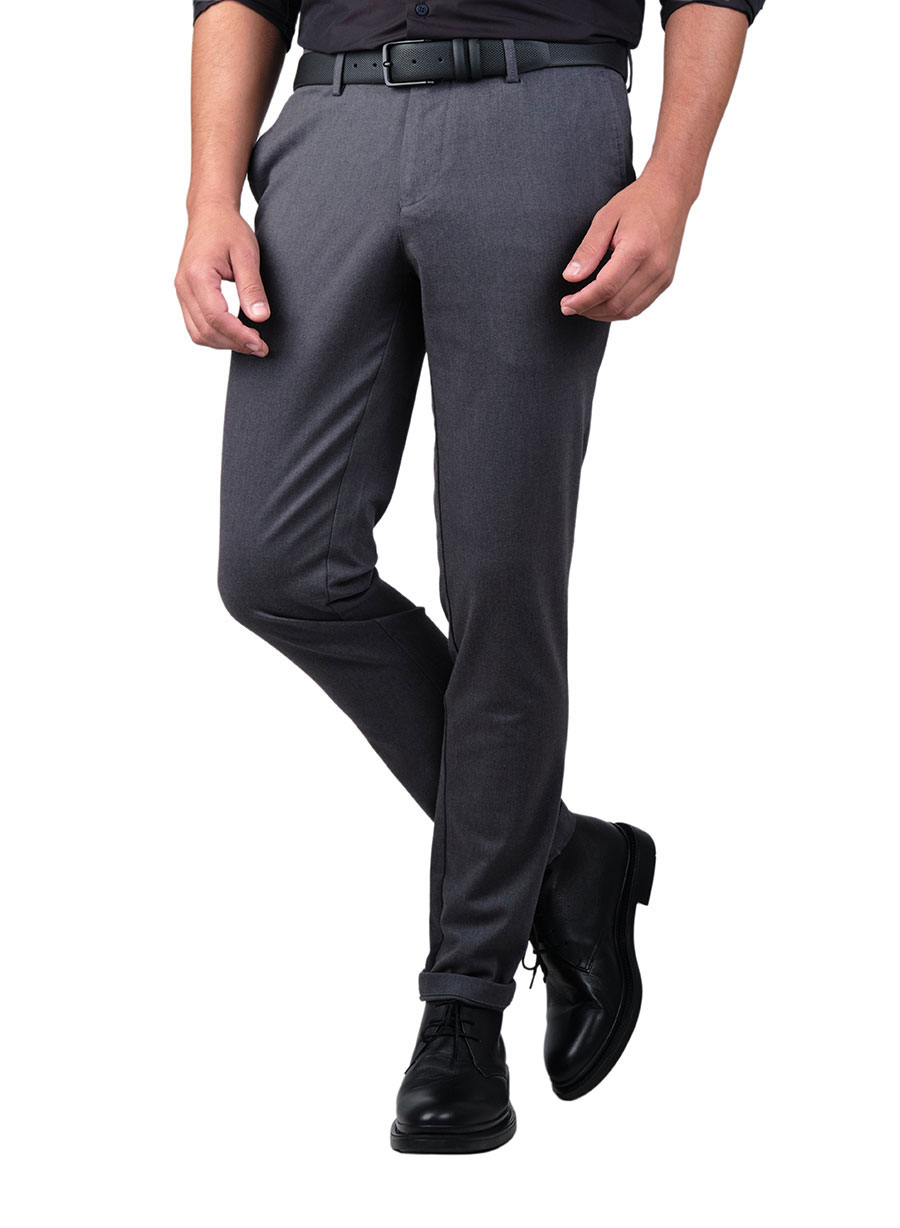 Ανδρικό Παντελόνι chinos Manetti casual grey
