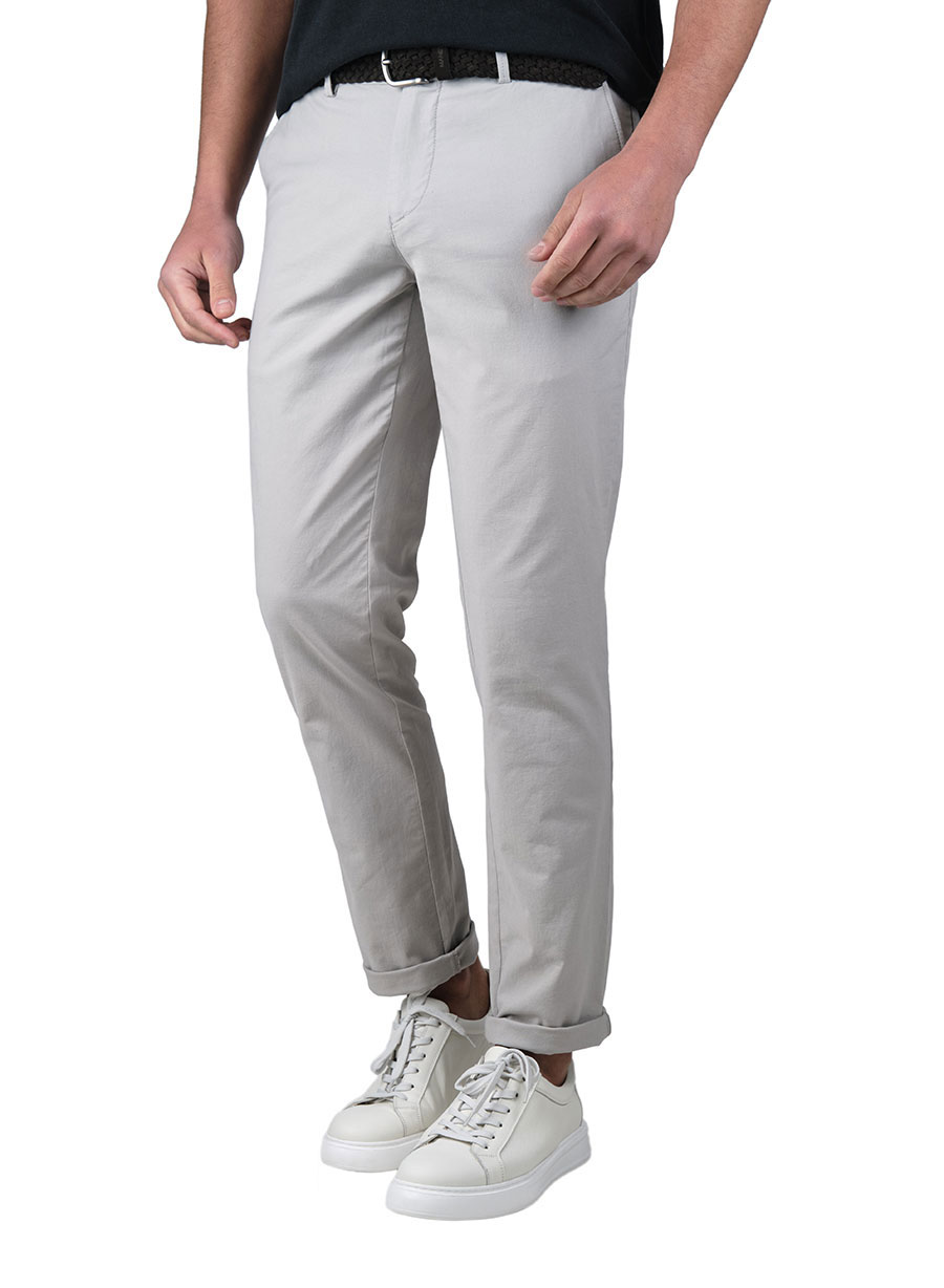 Ανδρικό Παντελόνι chinos Manetti casual ice