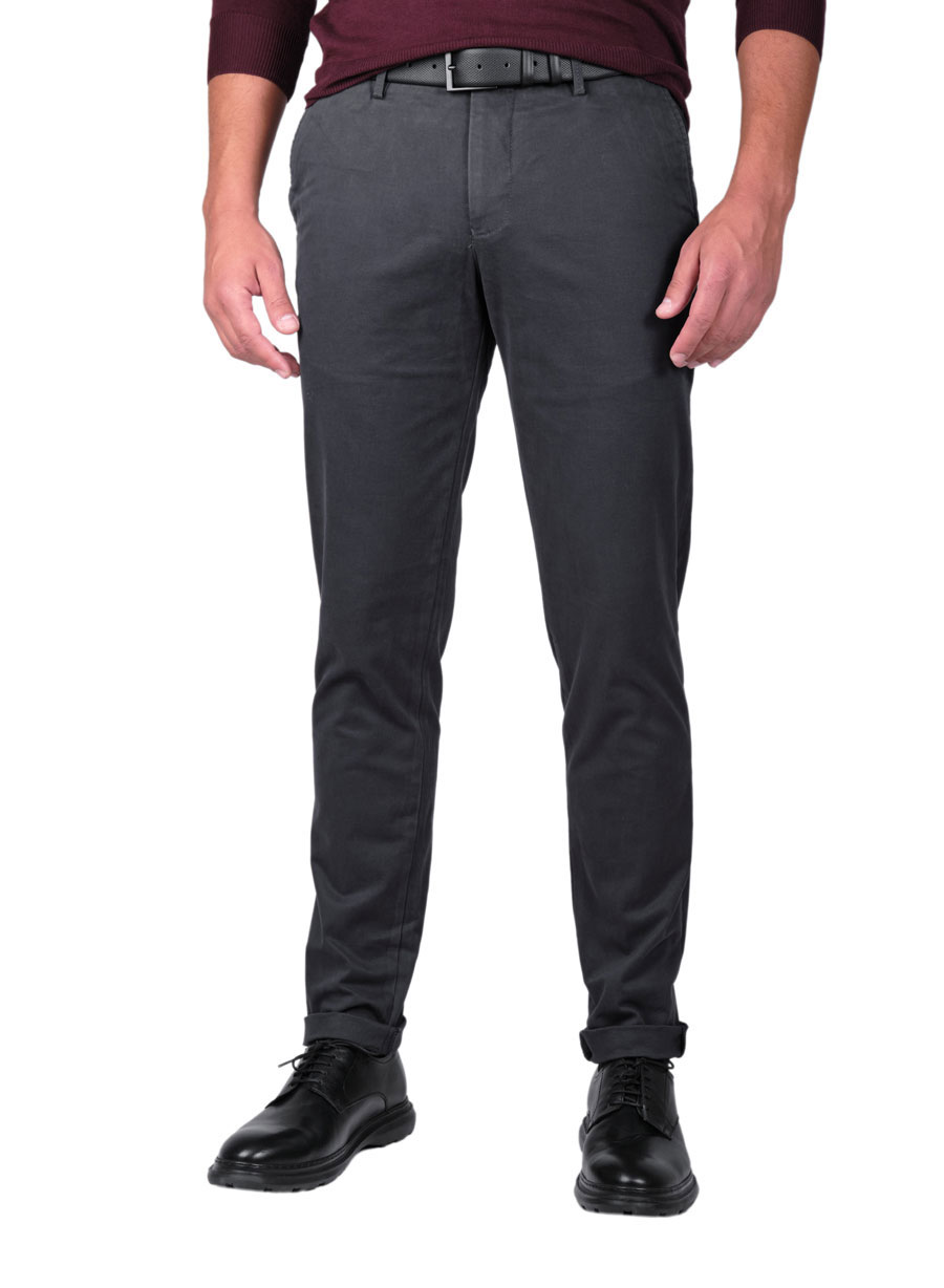 MEN'S MANETTI TROUSER CHINOS CASUAL  GREY