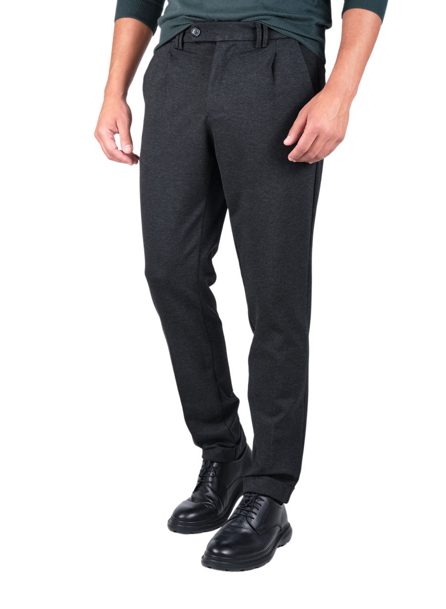 MEN'S ΠΑΝΤΕΛΟΝΙ JOGGING MANETTI CASUAL  DARK GREY