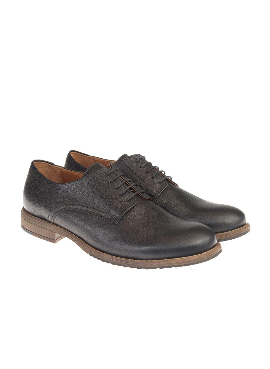 MANETTI Ανδρικό Δερμάτινο oxford Manetti formal black