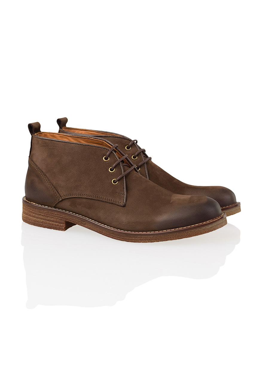 ΑΝΔΡΙΚΟ ΜΠΟΤΑΚΙ ΔΕΡΜΑΤΙΝΟ MANETTI CASUAL COCOA