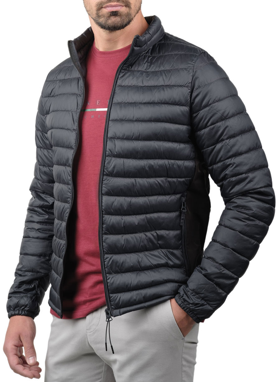 Ανδρικό Μπουφάν puffer Manetti casual black