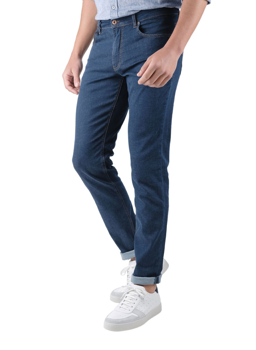 Ανδρικό Jean παντελόνι Manetti casual blue JEANS