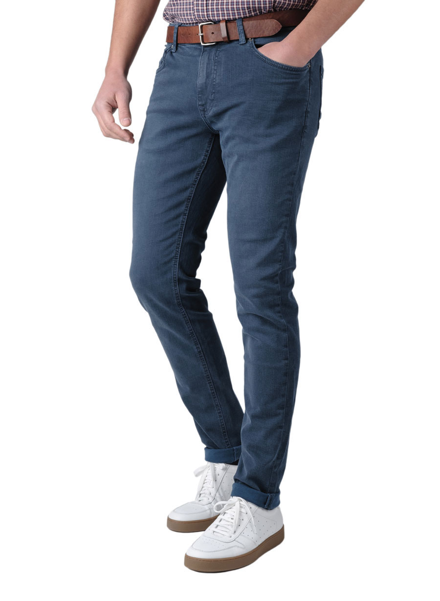 Ανδρικό Jean παντελόνι Manetti casual indigo blue JEANS